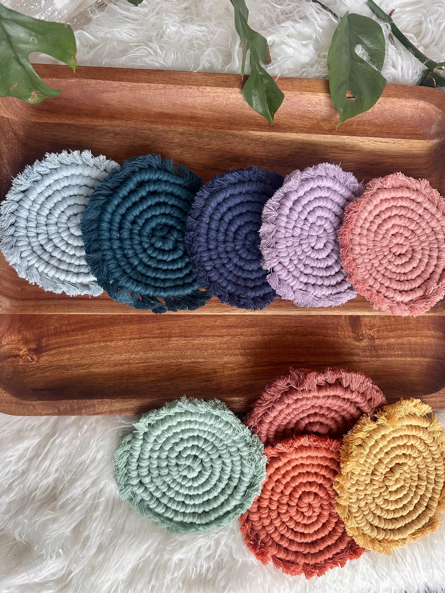 Macrame Coasters