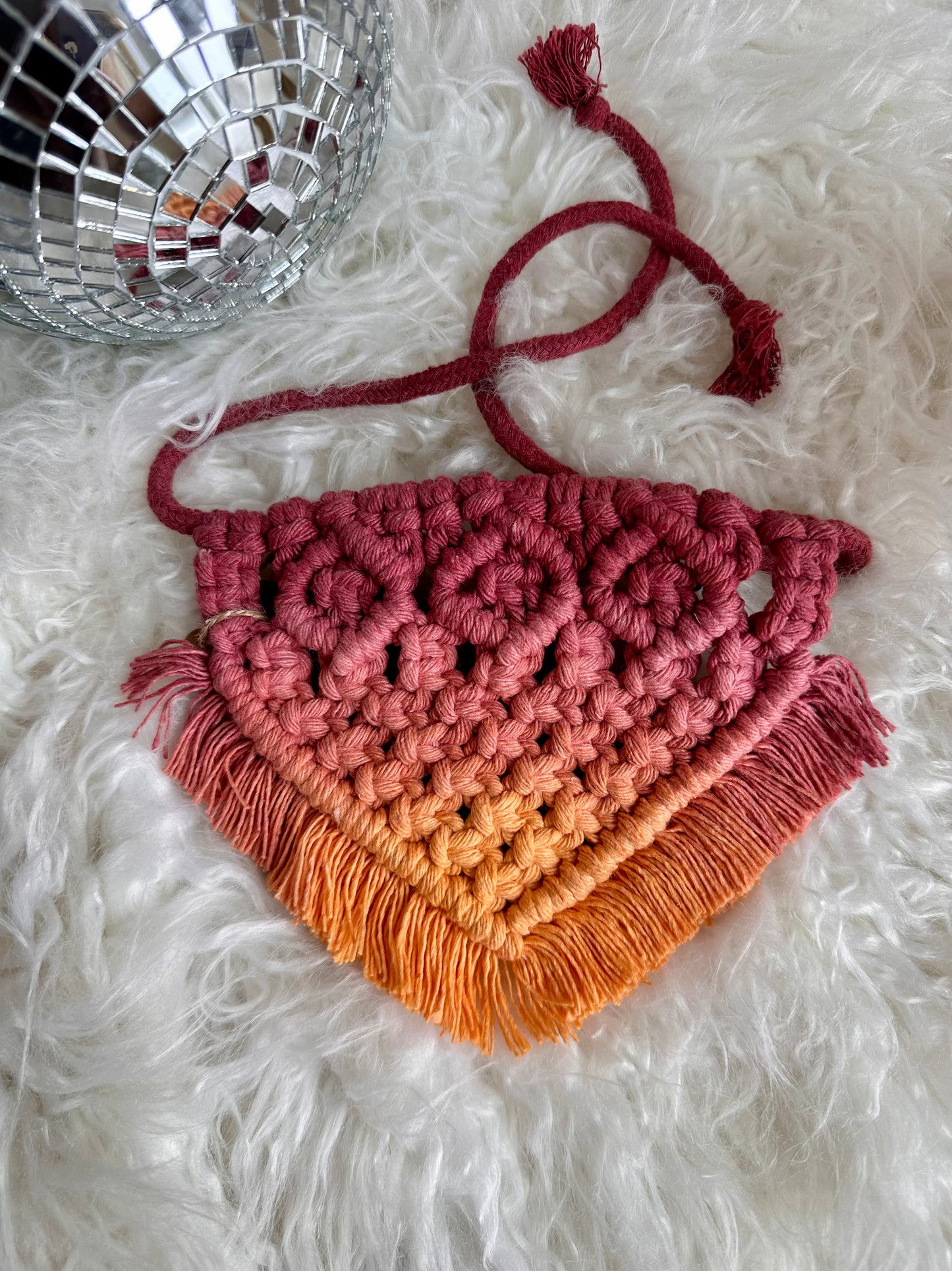 Bandana pour animaux de compagnie Boho en macramé