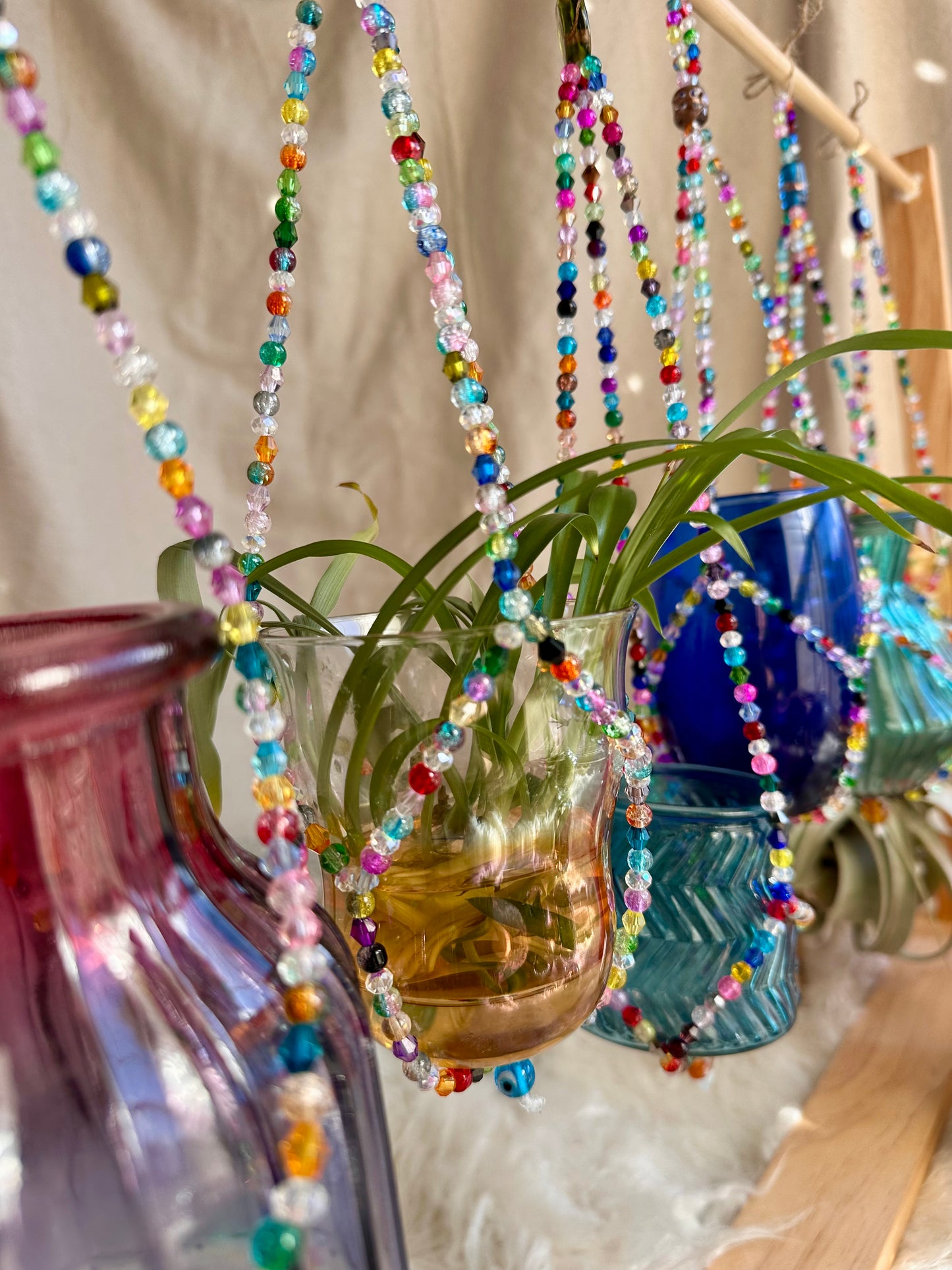 Cintres de propagation de plantes en perles de verre 