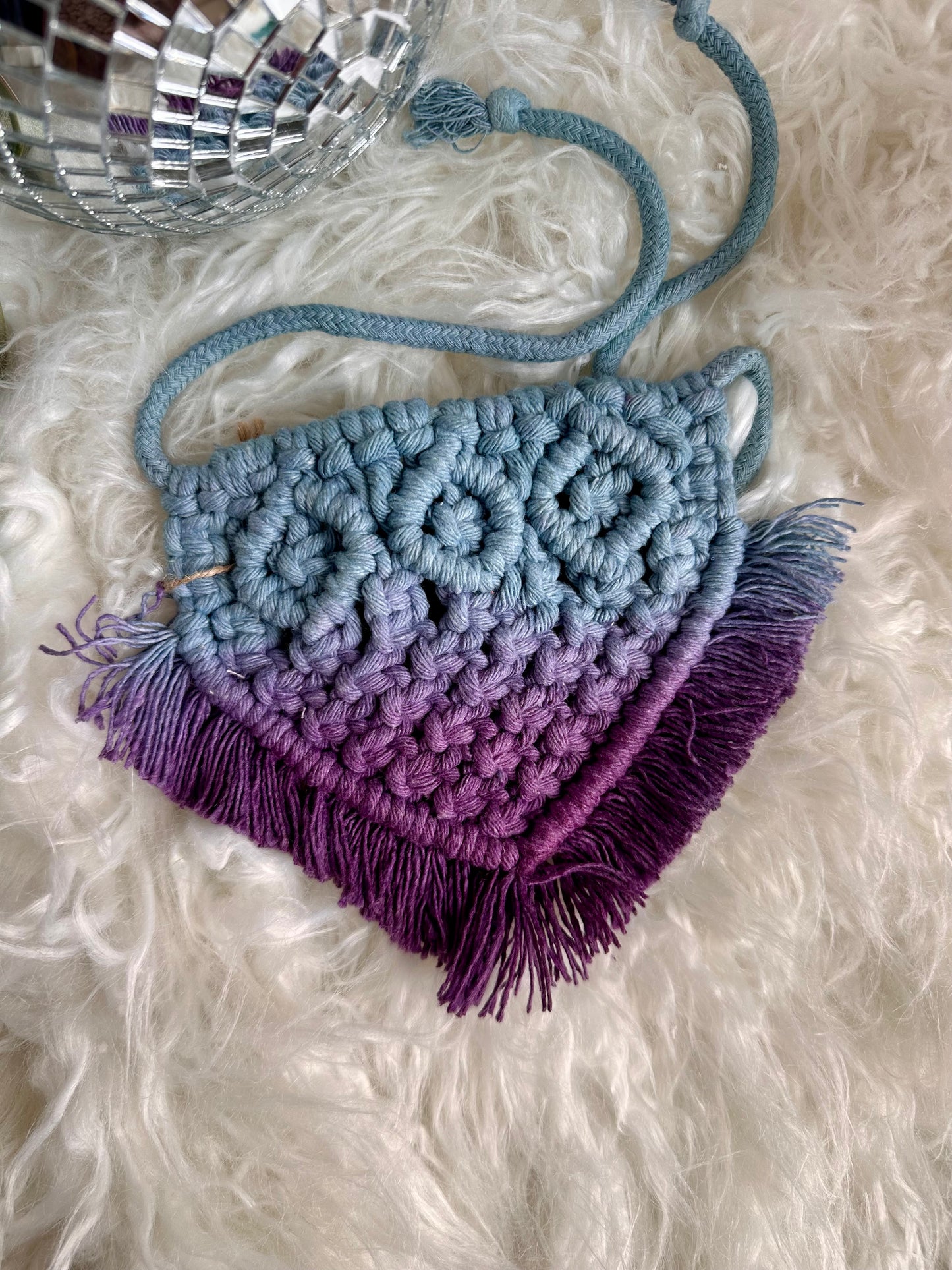 Bandana pour animaux de compagnie Boho en macramé