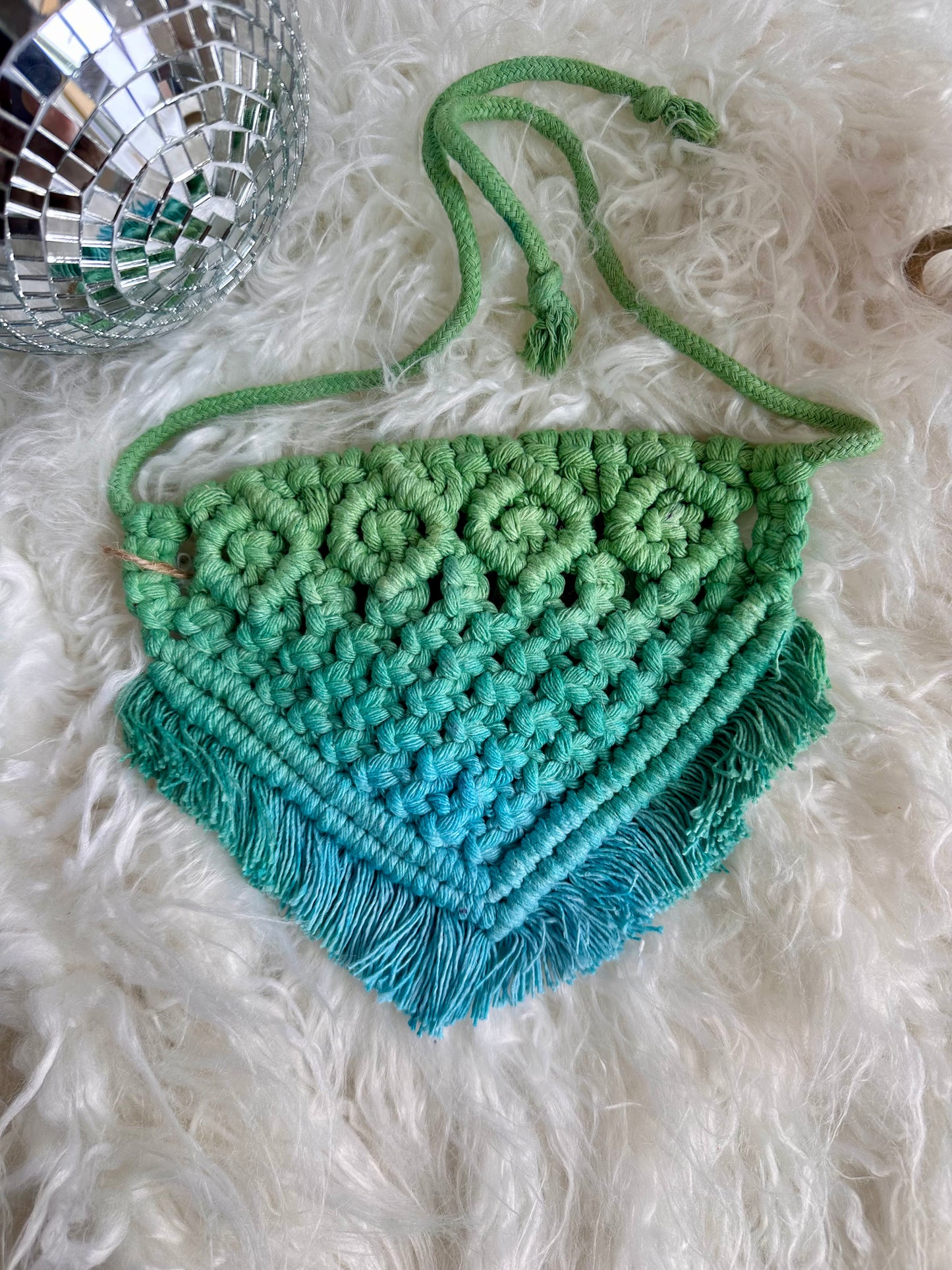 Bandana pour animaux de compagnie Boho en macramé